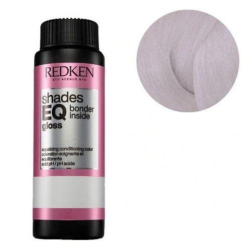  Краска-блеск без аммиака для тонирования и ухода - Redken Shades Eq Gloss Bonder Inside 010VV - Очень-очень светлый блондин глубокий фиолетовый